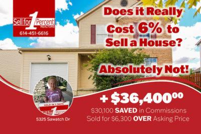 Columbus Home saved thousands in Commissions using our services