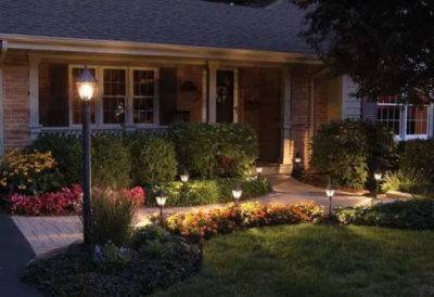 Outdoor lighting is a great way to incease the appeal of your home! Call us today! (614) 451-6616