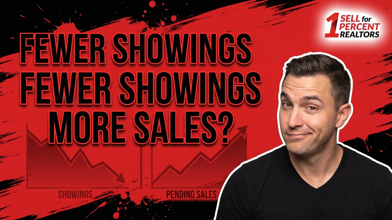 Fewer Showings MORE Sales?