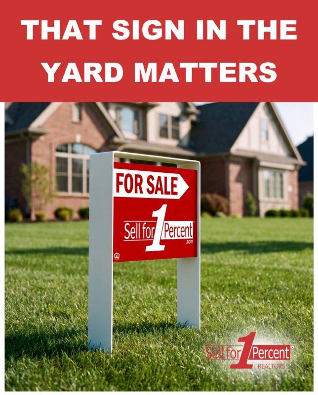 That Sign In The Yard Matters