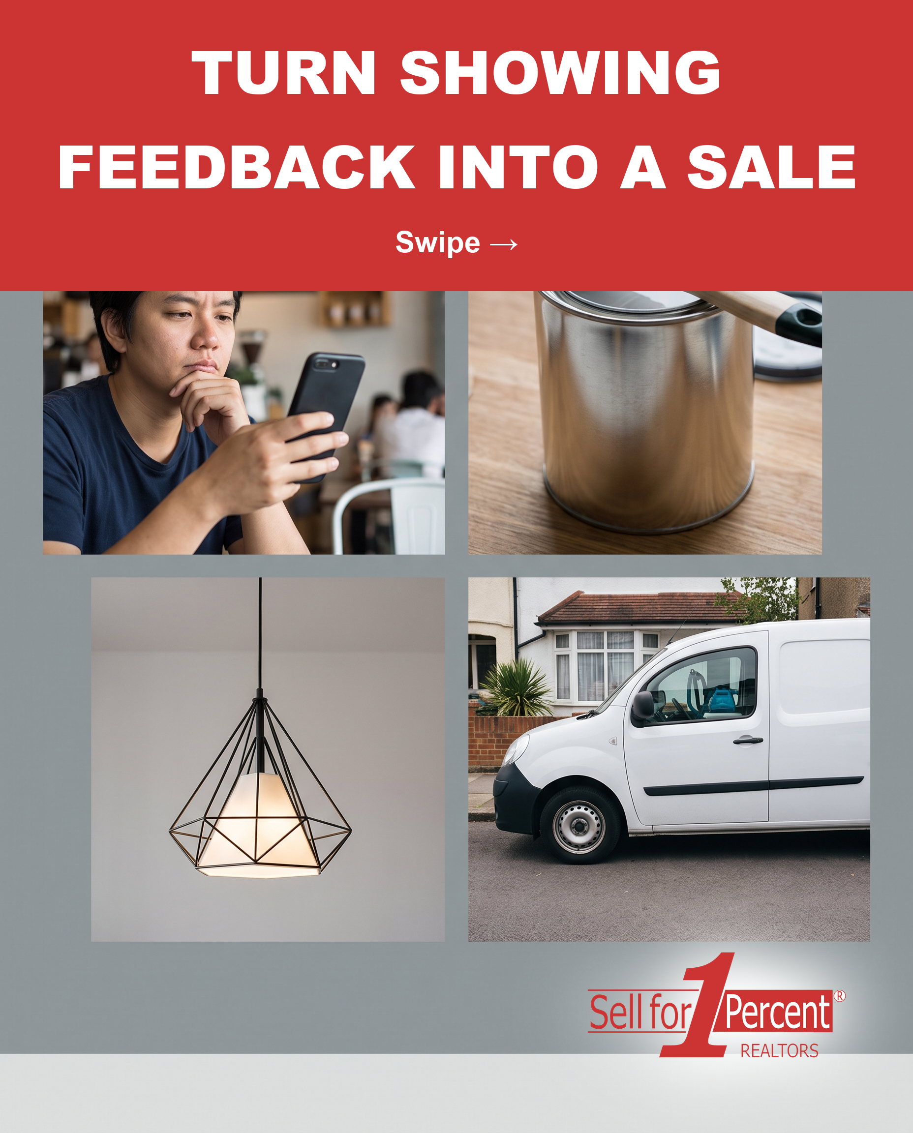 Turn Showing Feedback Into A Sale