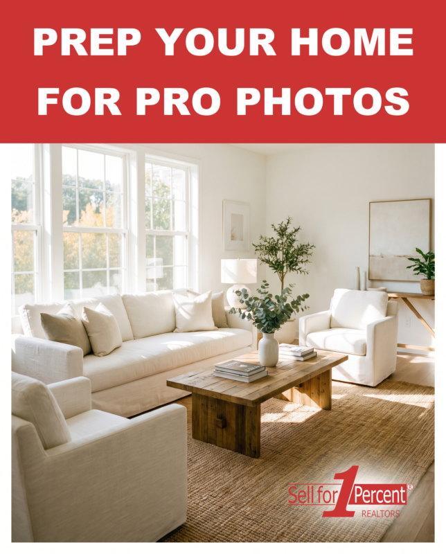 Prep Your Home For Pro Photos