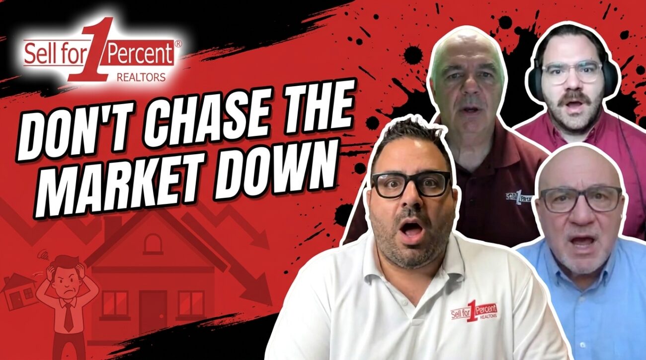 DON'T CHASE THE MARKET DOWN