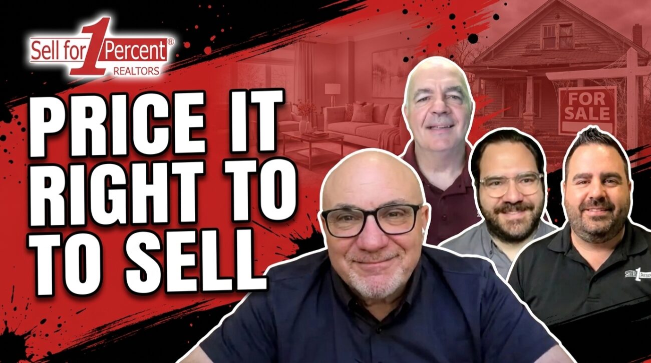PRICE IT RIGHT TO SELL