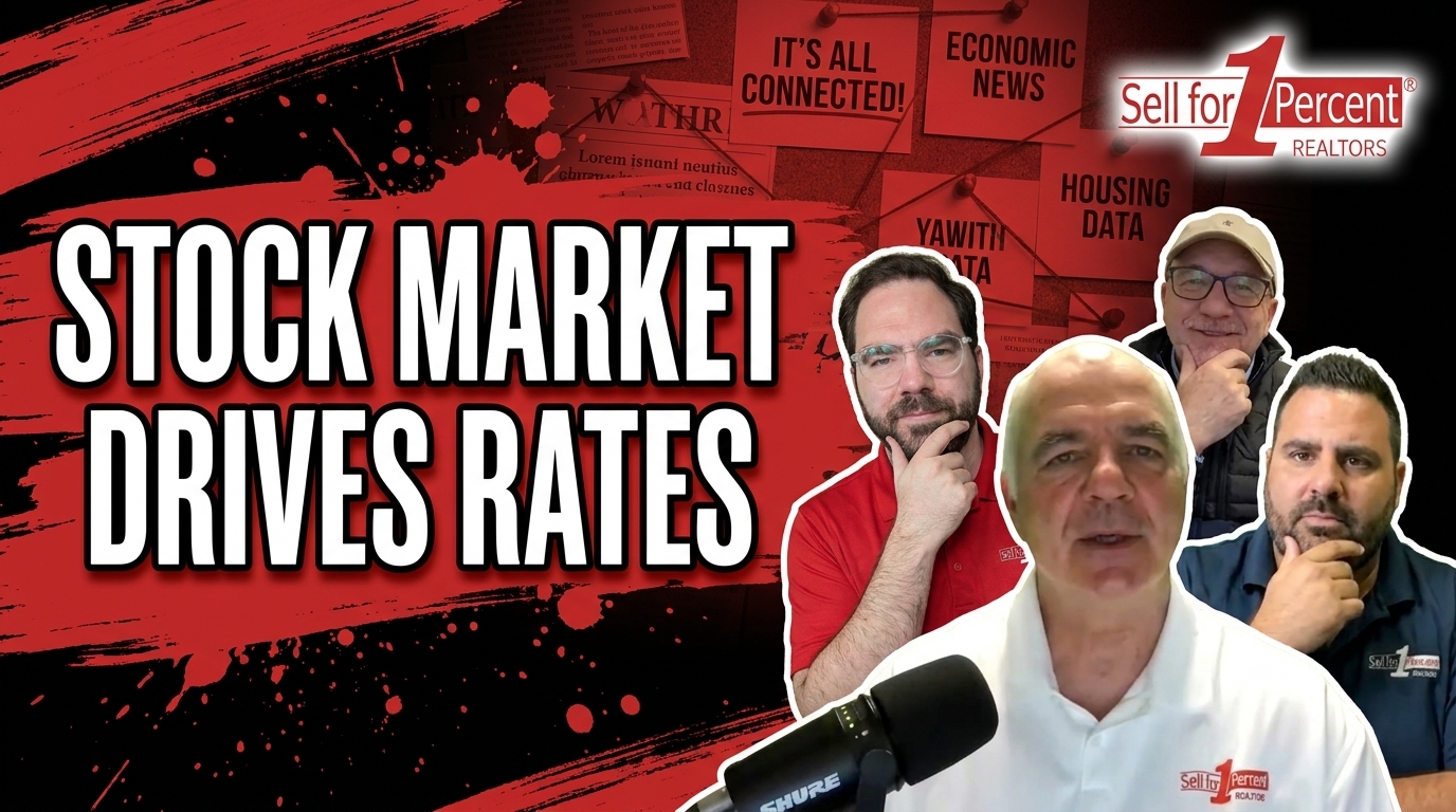 STOCK MARKET DRIVES RATES