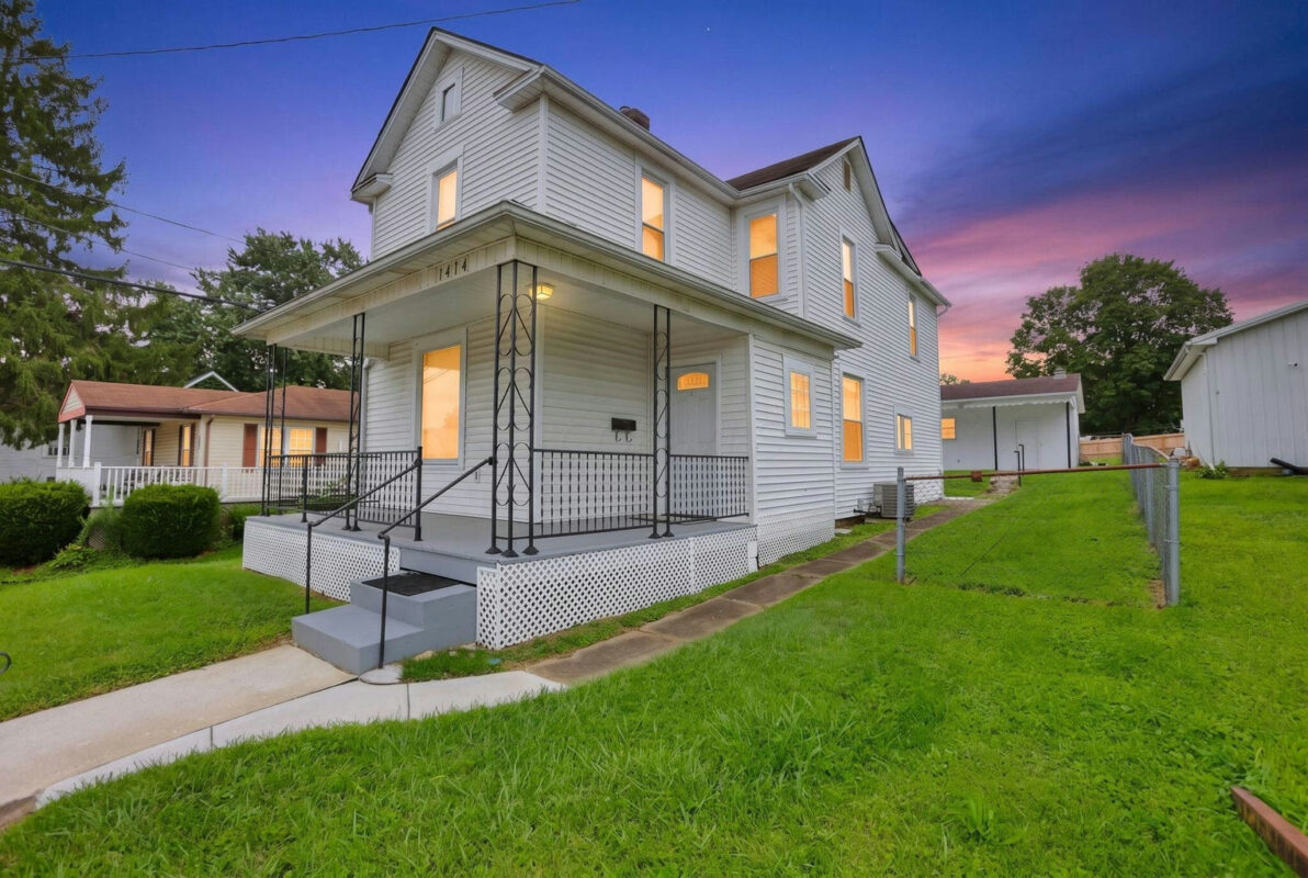 1414 Cedar Hill Road, Lancaster OH - Twilight Exterior