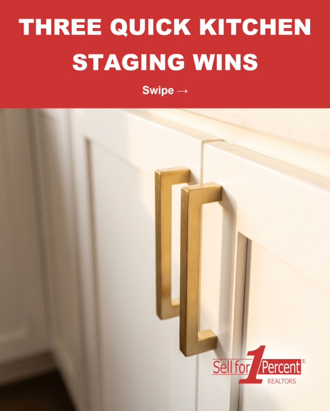 Three Quick Kitchen Staging Wins