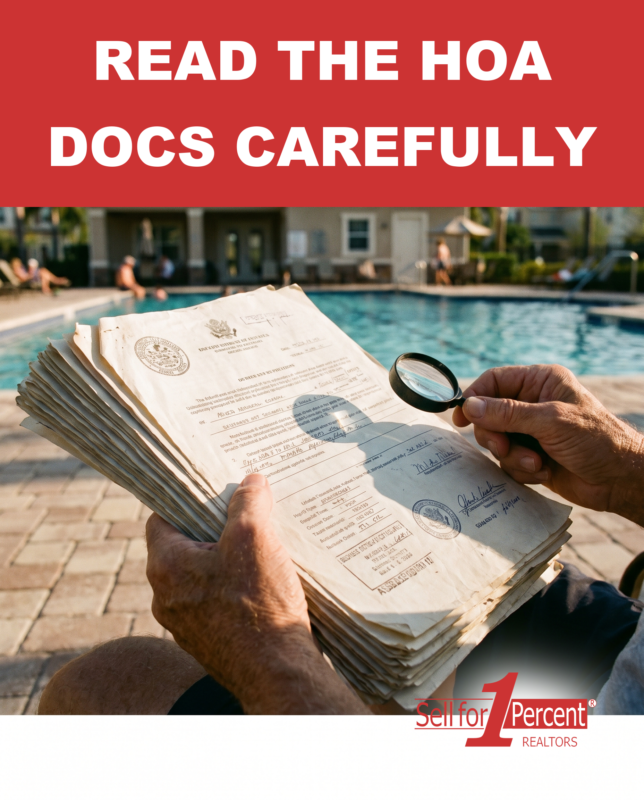 Read The HOA Docs Carefully