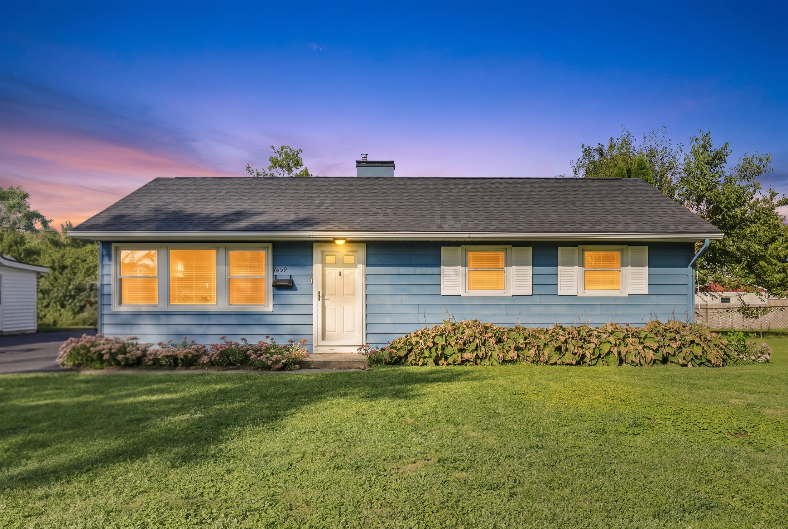 4358 Wayne Street Hilliard OH - Virtual Twilight